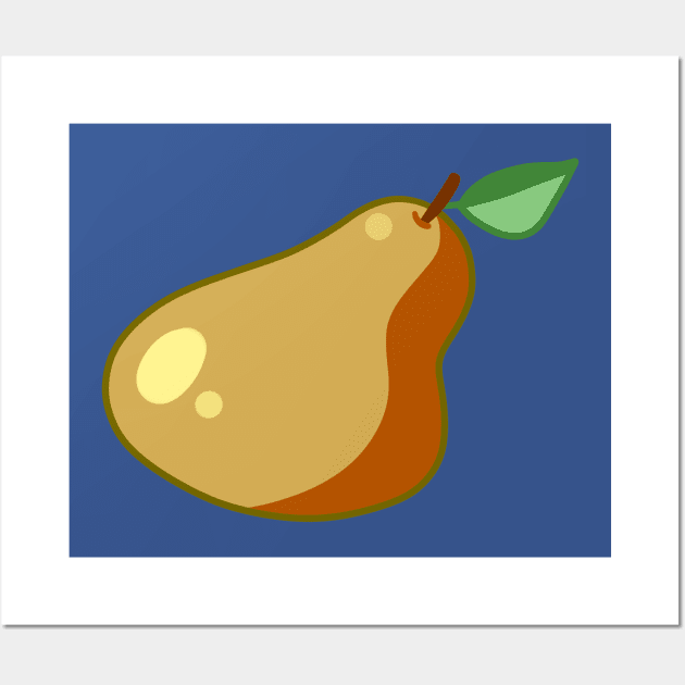 Pear Wall Art by saradaboru